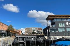 Köpenicker Chaussee, Berlin-Lichtenberg Hafen & Hof Bootshaus