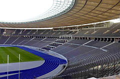 Olympiastadion Berlin, Ehrentribüne - Projektleitung / Bauleitung Ausbau Bauprojekt Olympiastadion